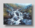 inverhaggernie burn 1   oil on canvas   30 x 40cm